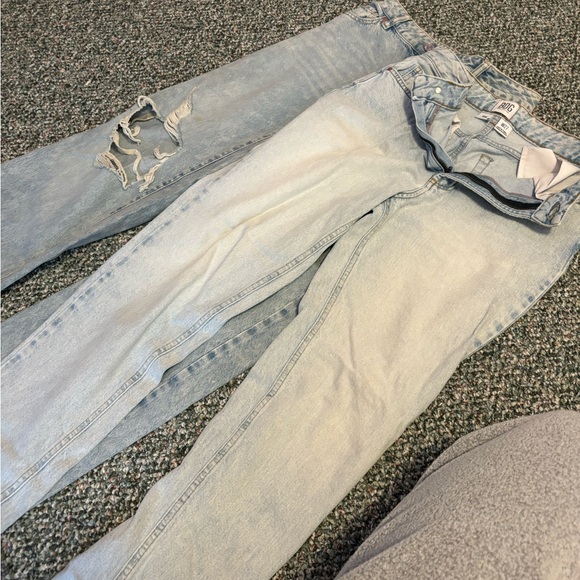 BDG High Rise Light Blue Women's Jeans - Picture 3 of 3